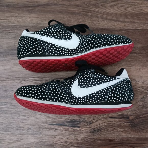 Nike Genicco 705283-016 Women's Black White Lace Up Sneaker Shoes Sz 9.5 - Picture 8 of 10